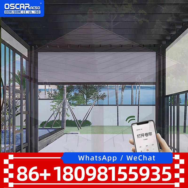 Smart Garden Electric Pergola - Persianas Verticales Inteligentes de Lujo Ajustables