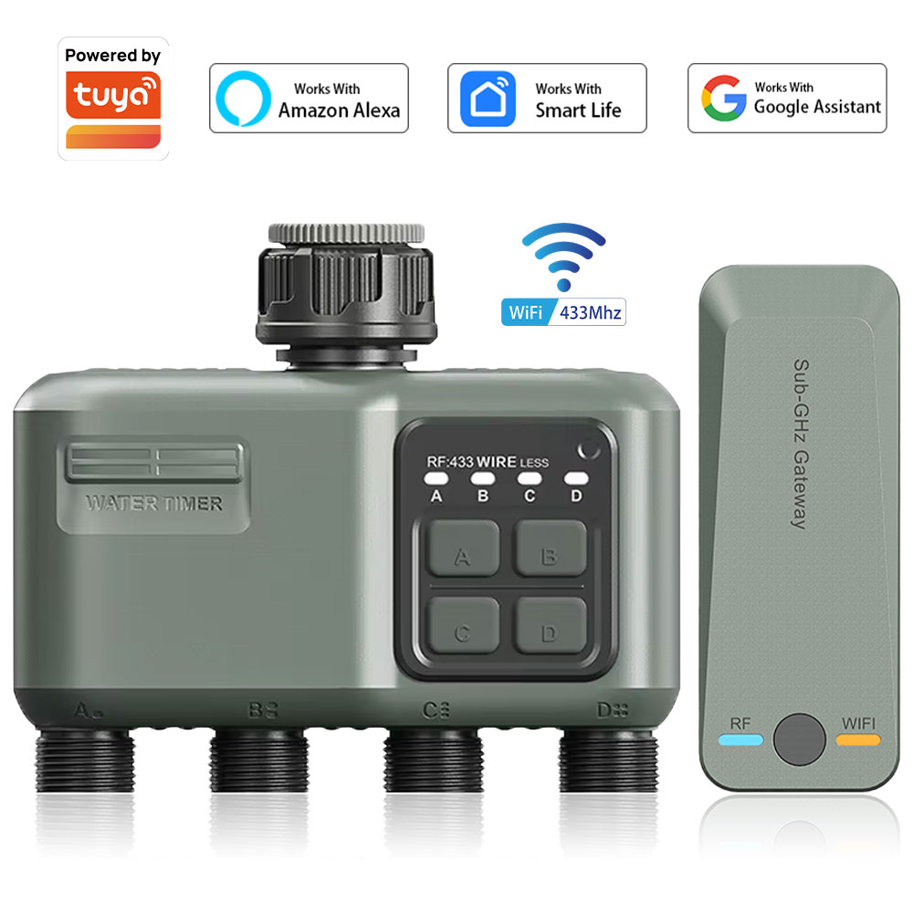 Smart Garden Hose Timer - Temporizador de Riego Programable de 4