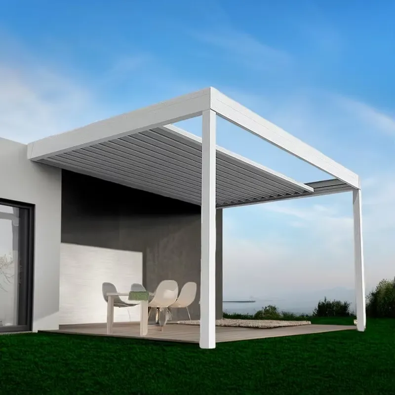Smart Garden Electric Pergola - Pérgola de Aluminio para Jardín Eléctrica