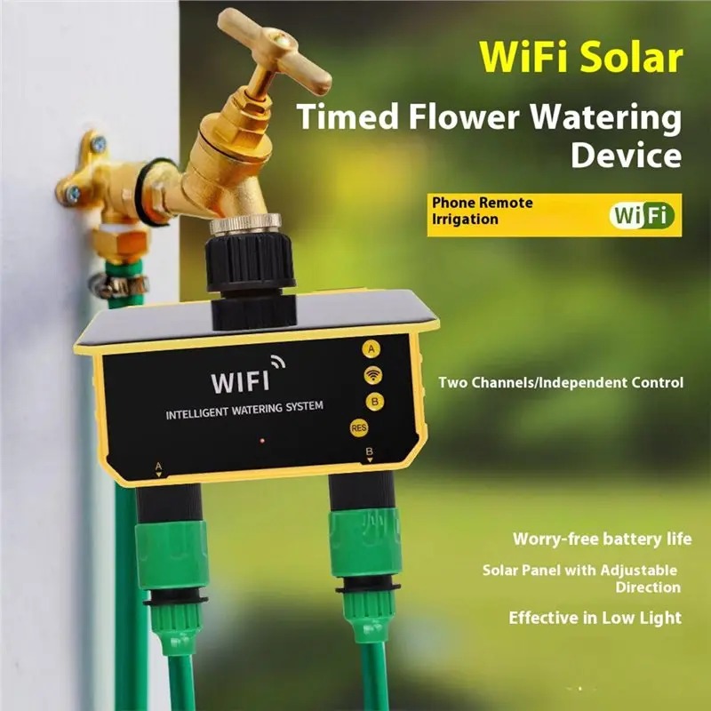 Controlador de Riego Solar WIF - Smart Garden Hose Timer reseña y precio