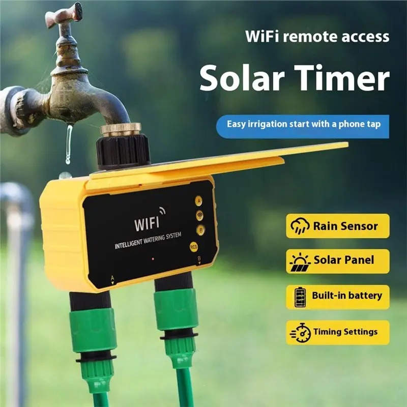 Controlador de Riego Solar WIF - Smart Garden Hose Timer reseña y precio