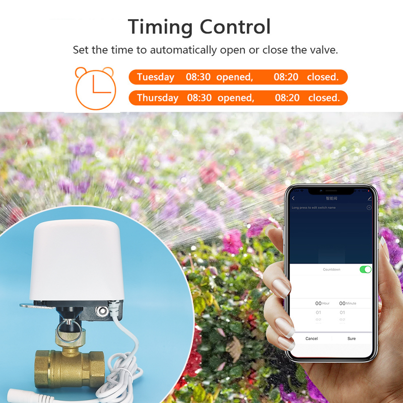 Válvula de Agua Inteligente Tu - Smart Garden Hose Timer reseña y precio