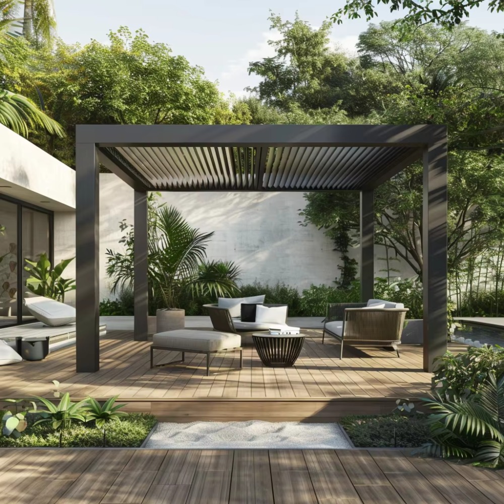 Pérgola Eléctrica Inteligente  - Smart Garden Electric Pergola reseña y precio