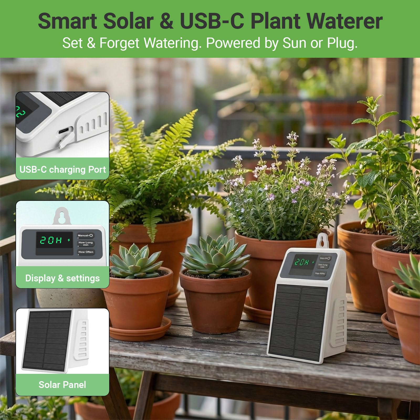 Sistema de Riego por Goteo Sol - Smart Garden Project reseña y precio