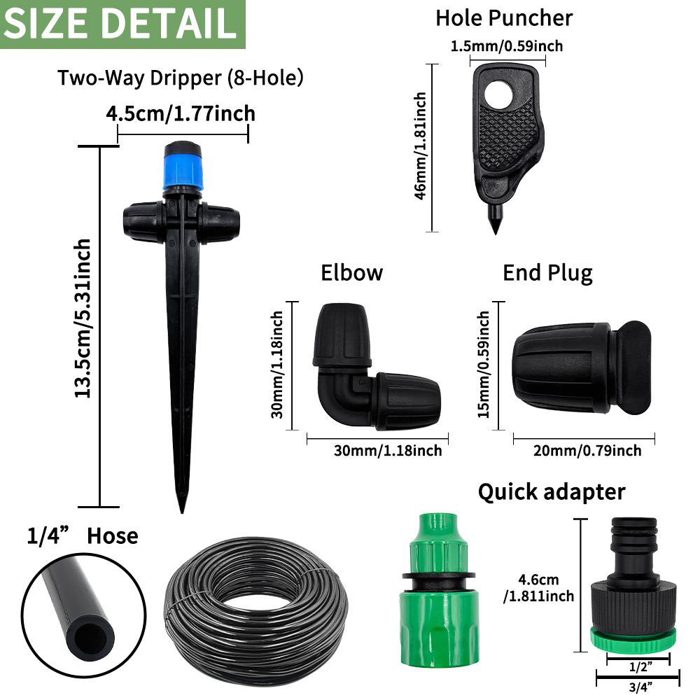 Kit de sistema de riego por go - Smart Garden Project reseña y precio