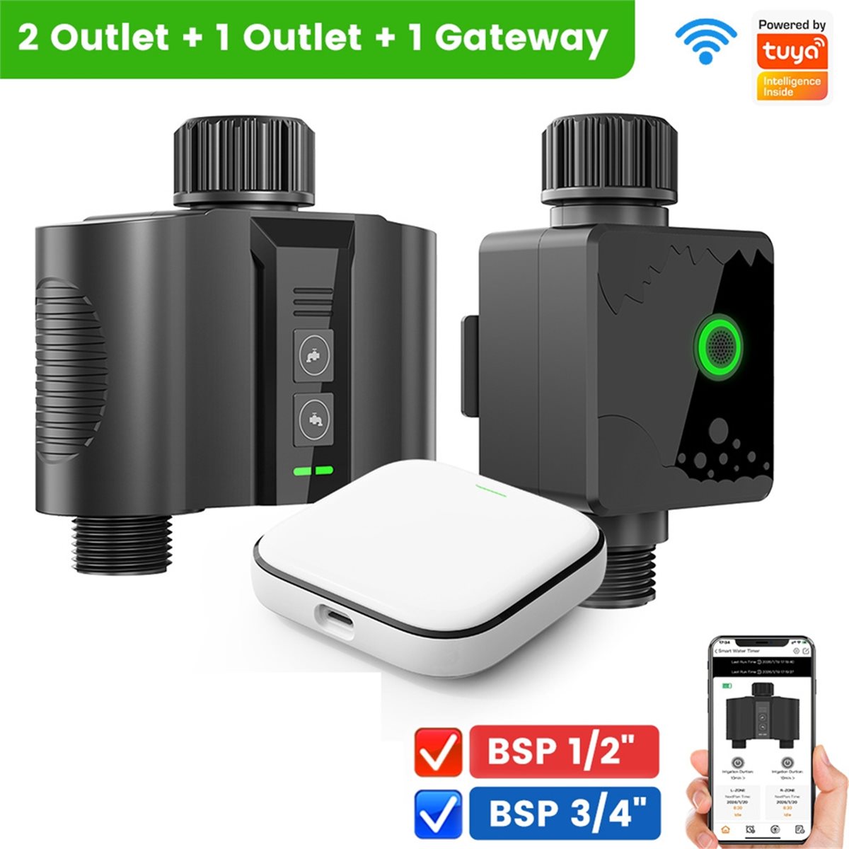 Y17A 1 Set Temporizador de Rie - Smart Garden Hose Timer reseña y precio