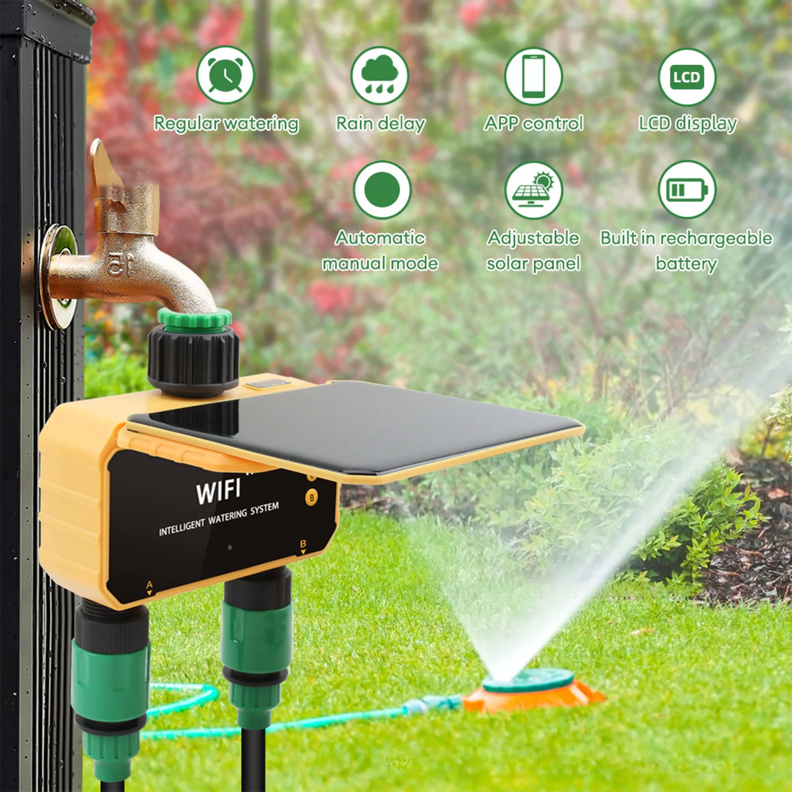 Temporizador de Riego Intelige - Smart Garden Solar reseña y precio