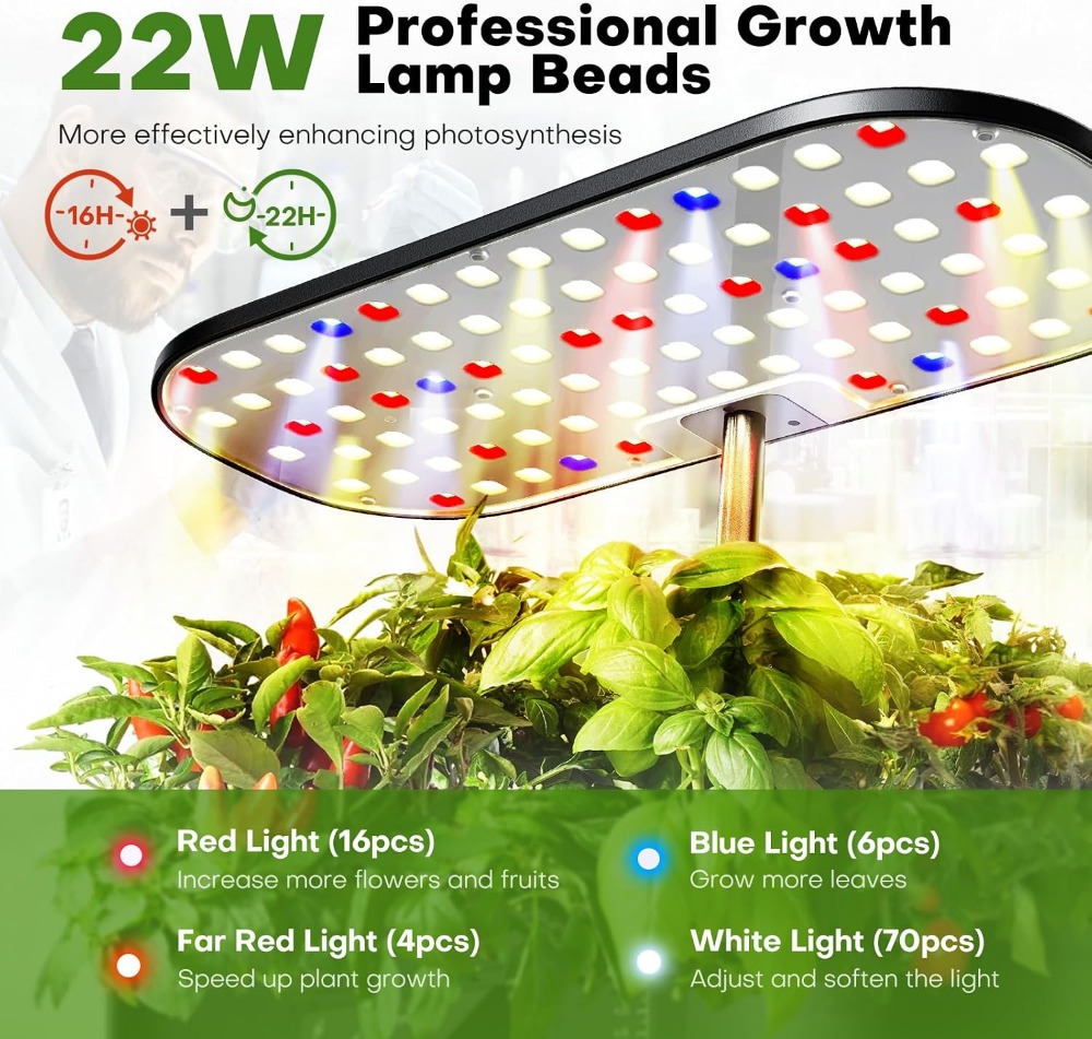 Jardín Hidropónico Interior de - Hydroponic Grow Pod reseña y precio