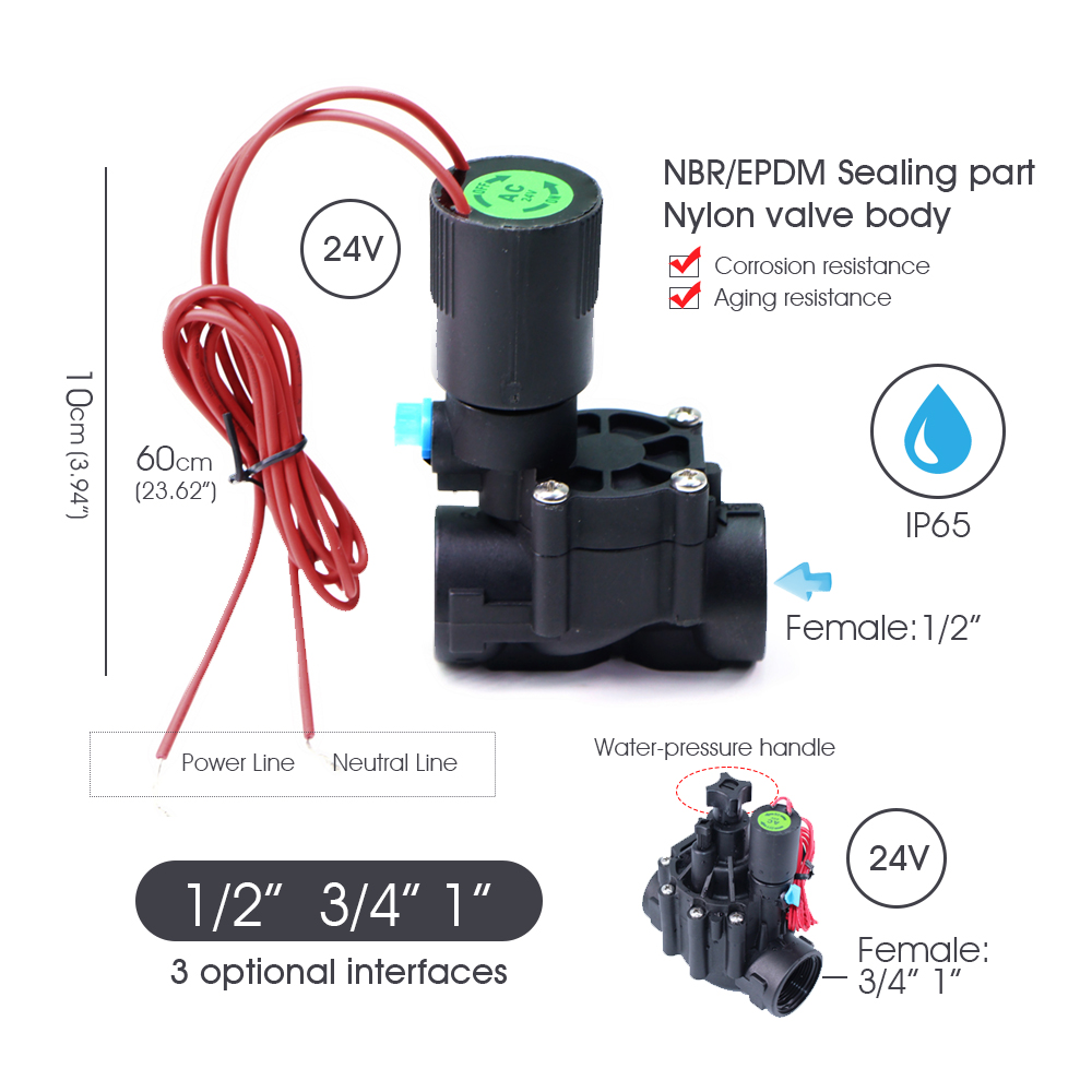 Controlador de válvula solenoi - Smart Garden Hose Timer reseña y precio